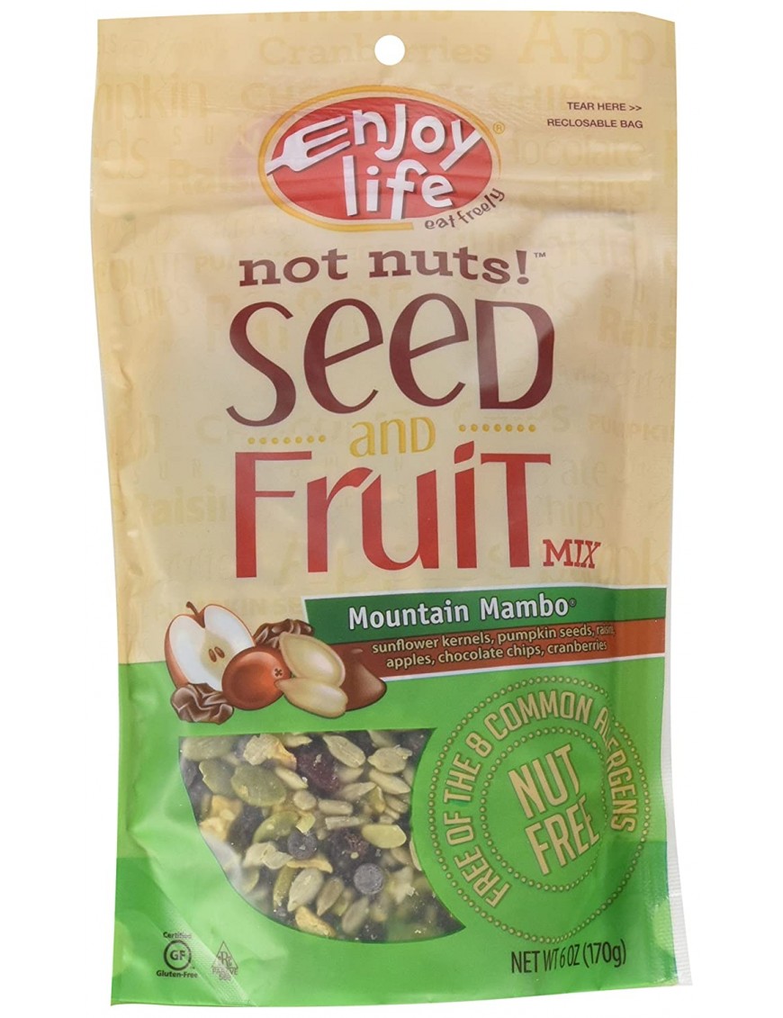 Enjoy Life Foods Not Nuts! Mountain Mambo Trail Mix Gluten Free (6x6 Oz)