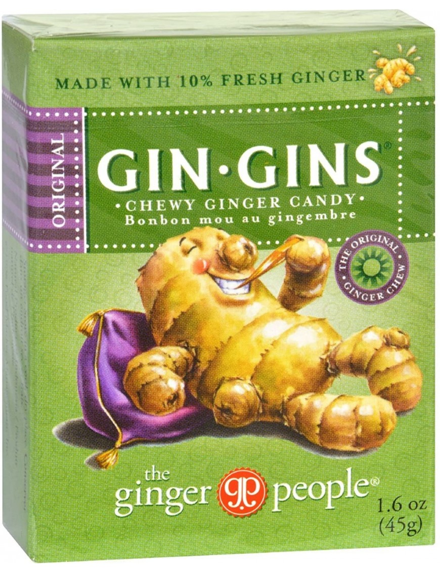 Ginger People Chews Original Chewy Travel Pack (24x1.6 Oz)