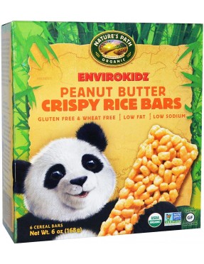Envirokidz Peanut Butter Crispy Bar Gluten Free (6x6 Oz)