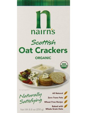 Nairn's Organic Oat Cake Crackers (12x8.8Oz)
