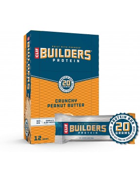 Clif Bar Peanut Butter Builder Bar (12x2.4 Oz)