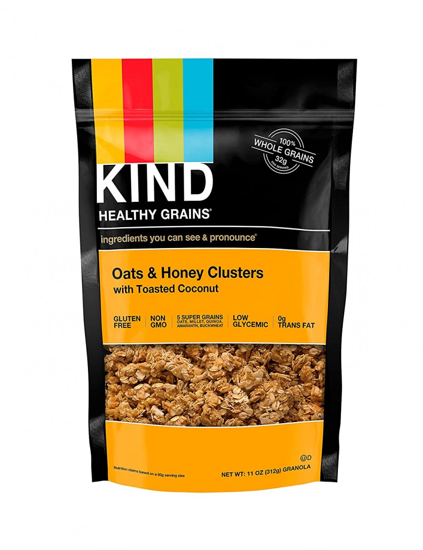 Kind Oats and Honey Clusters with Toasted Coconut (6x11 Oz)