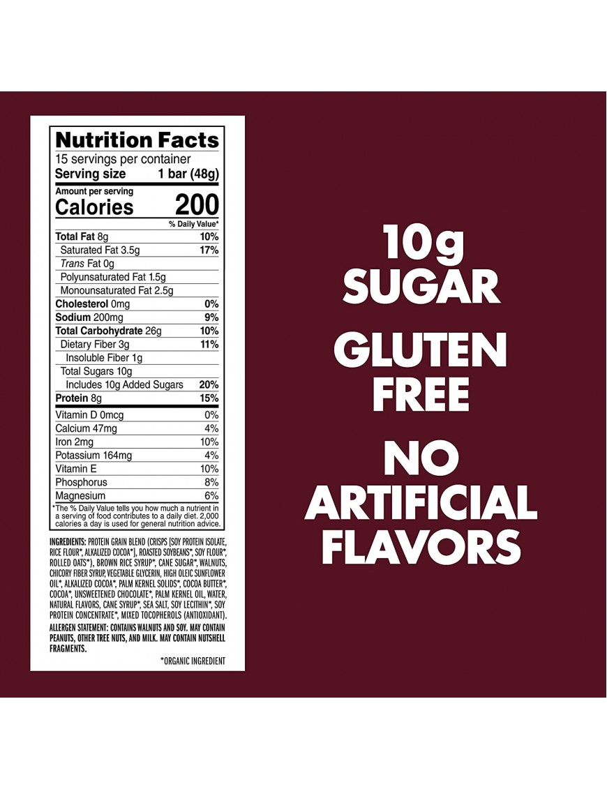Clif Bar Caramel Nut Brownie Luna Bar (15x1.69 Oz)