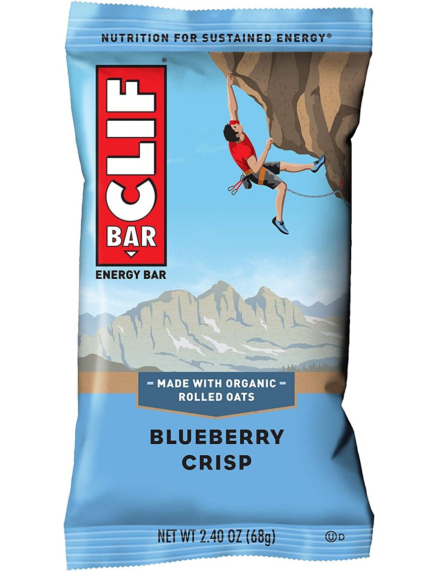 Clif Bar Organic Blueberry Crisp Bar (12x2.4 Oz)