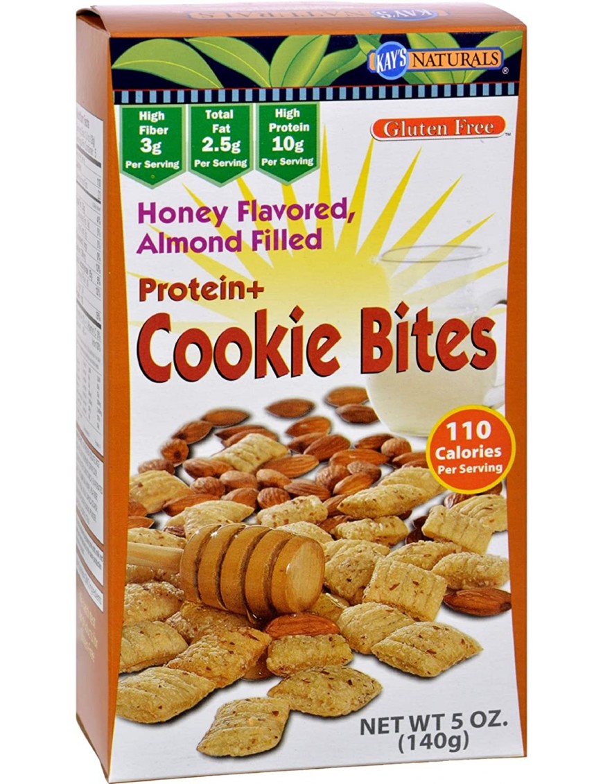 Kay's Naturals Cookie Bites Honey Almond (6 Pack) 5 Oz