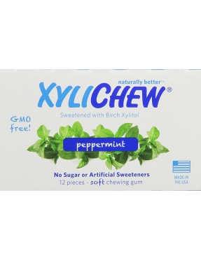 Xylichew Peppermint Gum, Display (24x12 PC)