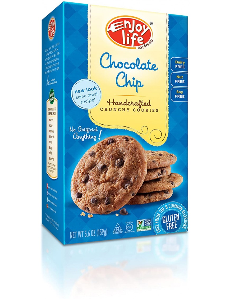 Enjoy Life Crunchy Chocolate Chip Cookies (6x7 Oz)