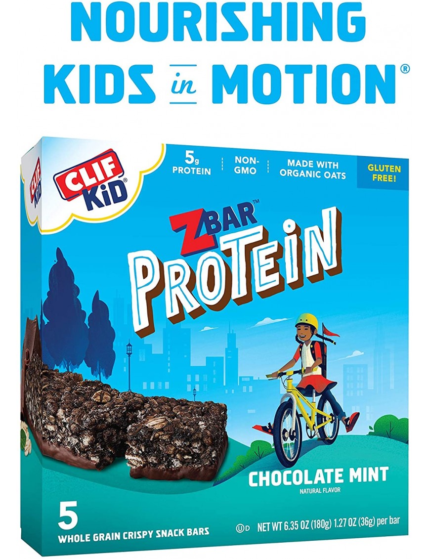 Clif Kid ZBar Protein Chocolate Mint (6x5 PACK)