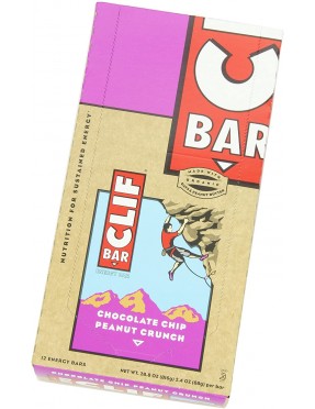 Clif Bar Choc Chip Peanut Crunch Clif Bar Bar (12x2.4 Oz) $17.76