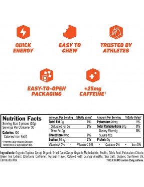 Clif Bars Blok Orng/Caff (18x2.1OZ )