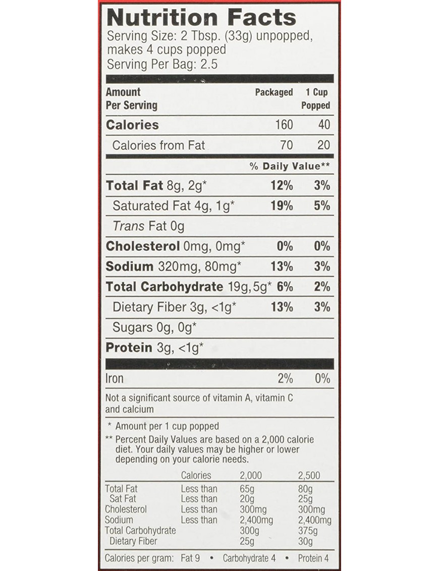 Golden Fluff Popcorn Microwave (12x9OZ )