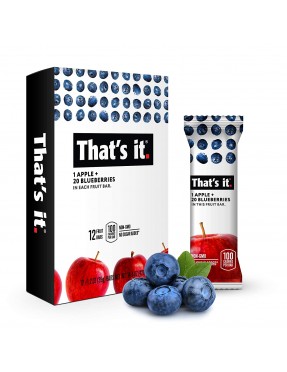 That's It Fruit Bar Apple & Blueberry (12x1.2 OZ)