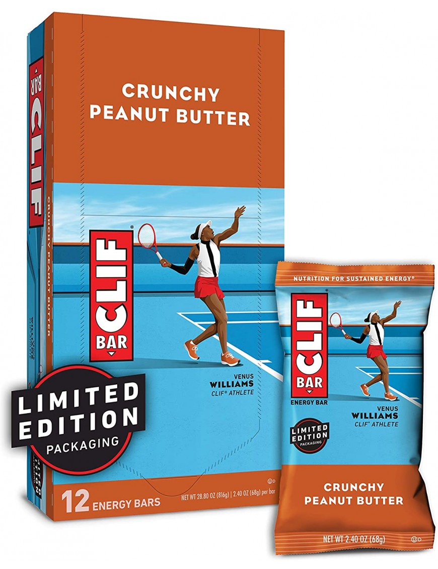 Clif Bar Crunch Peanut Butter Clif Bar Bar (12x2.4 Oz)