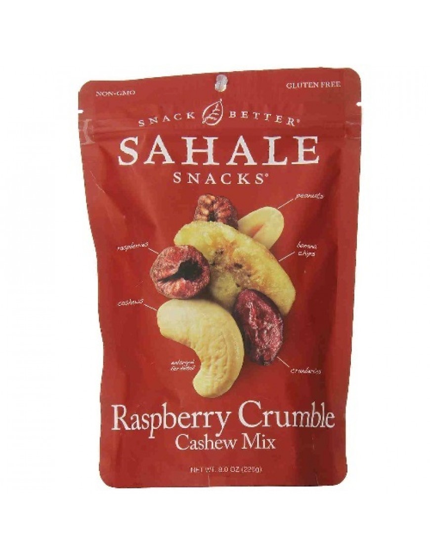 Sahale Snacks Raspberry Crumble Cashew Mix (4x8 OZ)