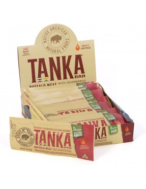 Tanka Natural Buffalo Cranberry Hot Bar (12x1 Oz)
