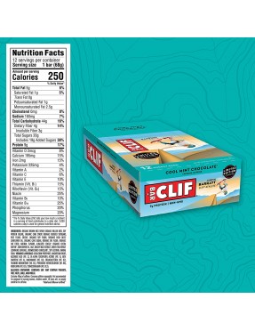 Clif Bar Coolmint Chocolate Clif Bar Bar (12x2.4 Oz)