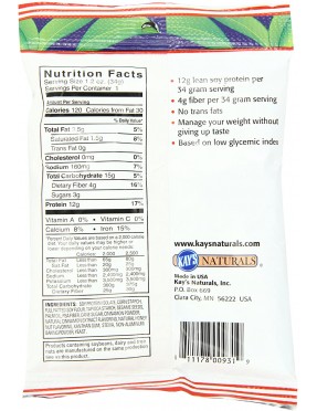 Kay's Naturals Protein Pretzel Sticks Cinnamon Toast 1.2 Oz (6 Pack)