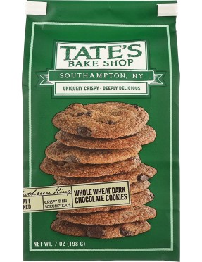 Tate's Bake Shop Ww Dark Chocolate Cookie (12x7OZ )