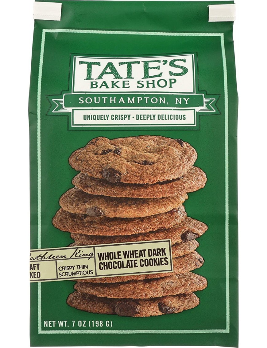Tate's Bake Shop Ww Dark Chocolate Cookie (12x7OZ )