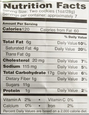 Tate's Bake Shop Chocolate Chip Cookie GF (12x7OZ )