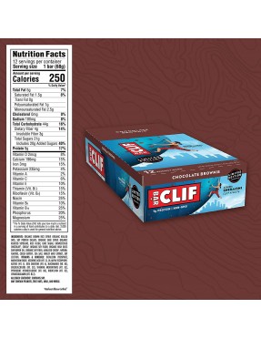 Clif Bar Chocolate Brownie Clif Bar Bar (12x2.4 Oz)