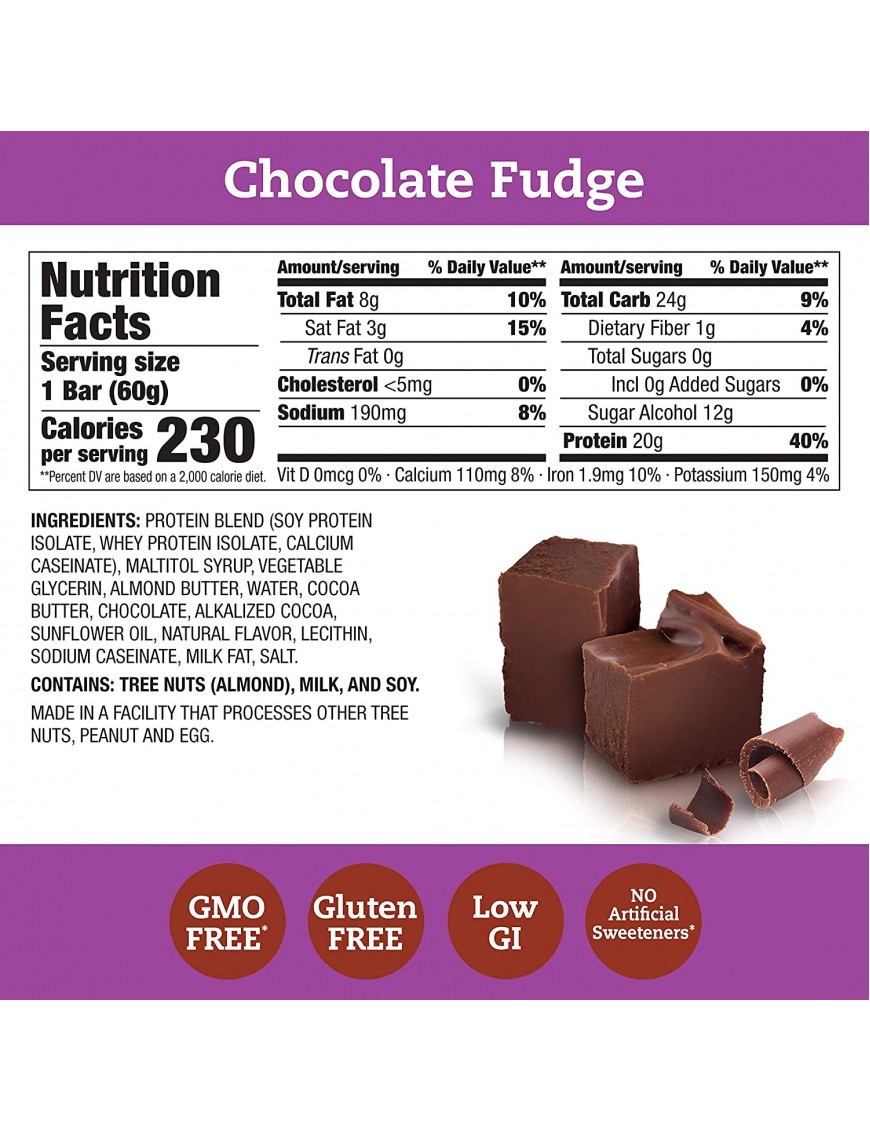 Think Baby Chocolate Fudge Thin Bar (10x2.1 Oz)
