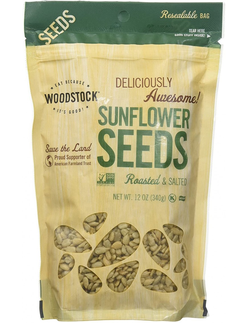 Woodstock Sunflower Seed Rs (8x12OZ )