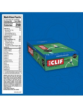 Clif Bar Chocolate Chip Clif Bar Bar (12x2.4 Oz)