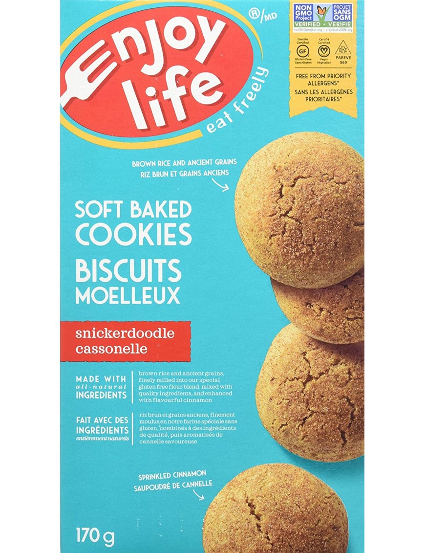 Enjoy Life Snickerdoodle Cookie Gluten Free (6x6 Oz)