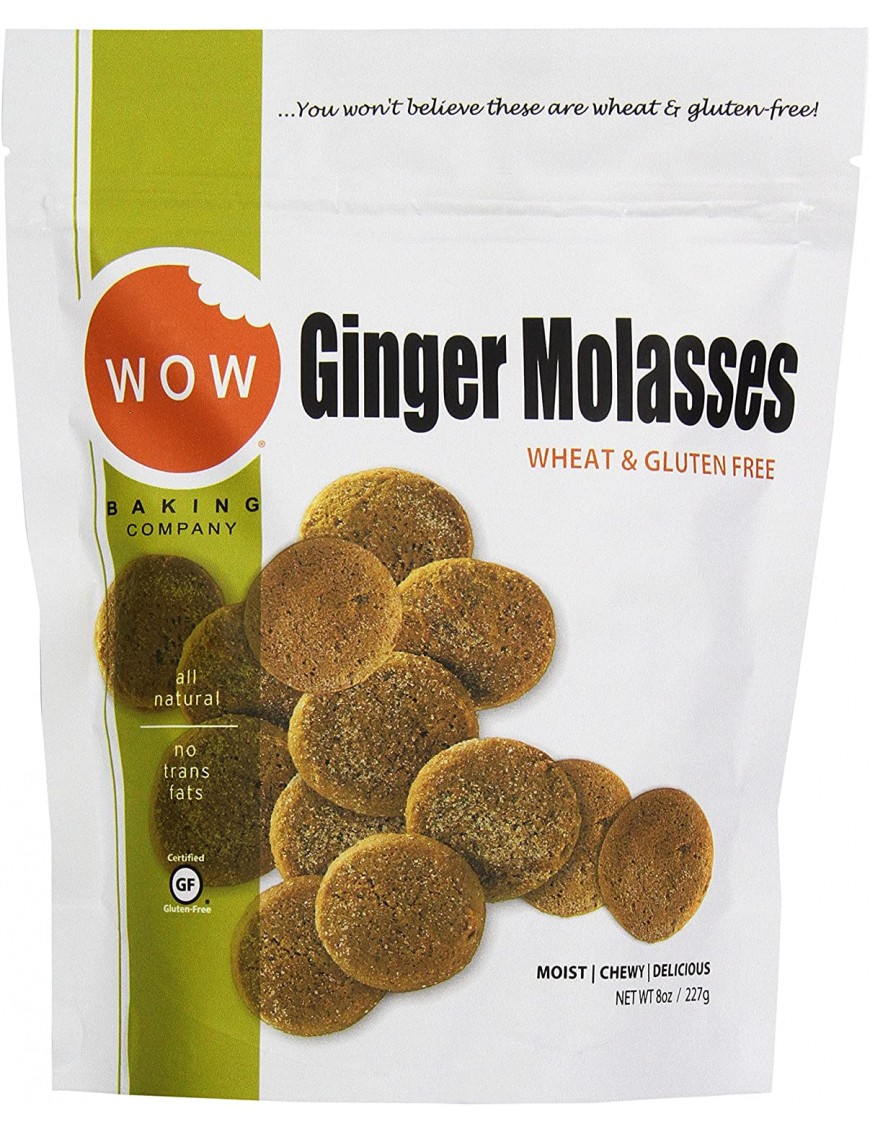 Wow Baking Ginger Molasses Cookie (12x8 Oz)