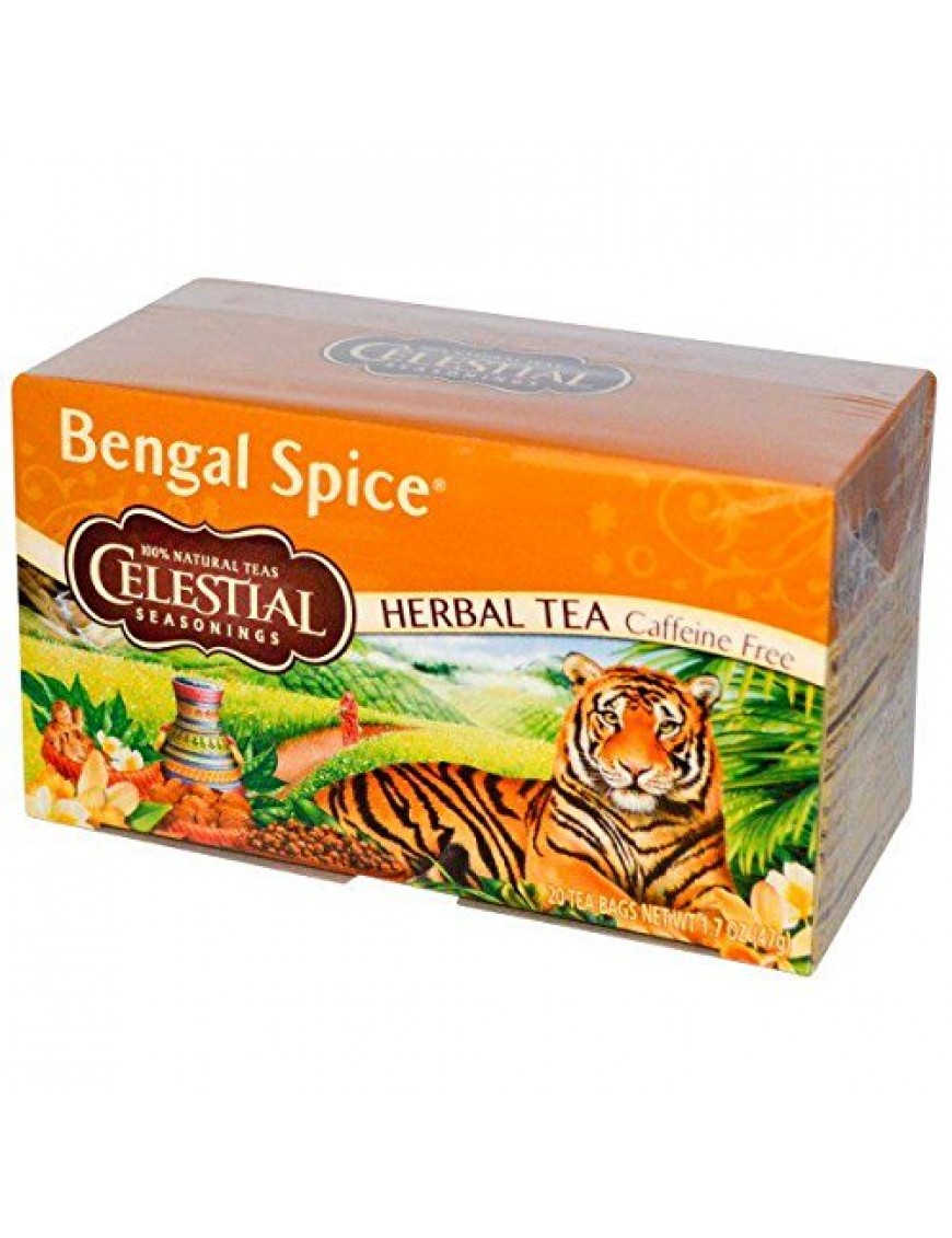Celestial Seasonings Bengal Spice Herb Tea (6x20 Bags)
