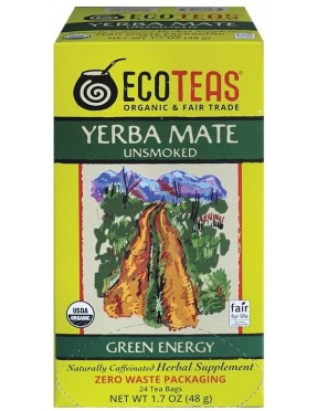 ECOTEAS Yerba Mate Tea Bags (6x24ct)