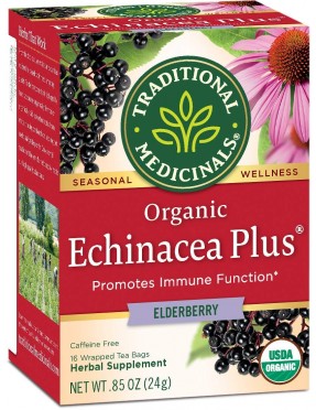 Traditional Medicinals Echinacea Elder Tea (6x16 Bag)