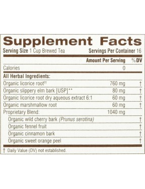 Traditional Medicinals Throat Coat Herb Tea (6x16 Bag)