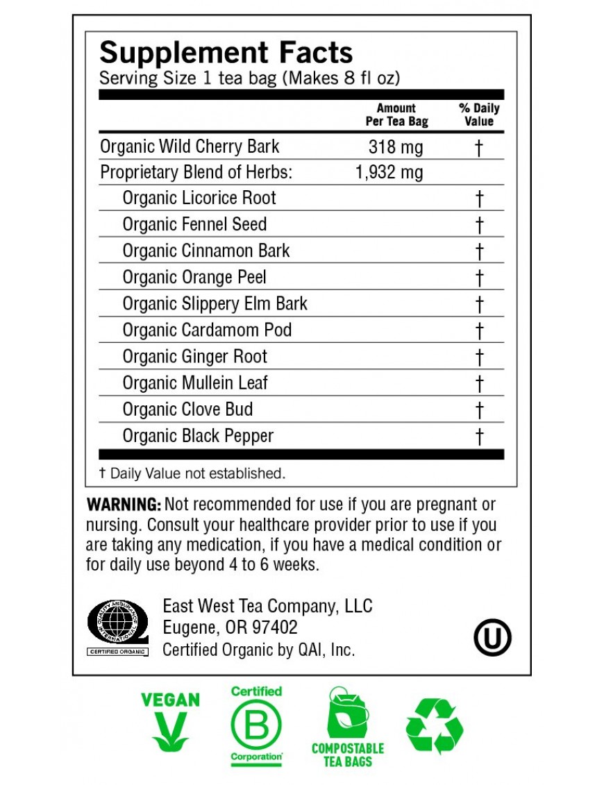 Yogi Throat Comfort Tea (6x16 Bag)