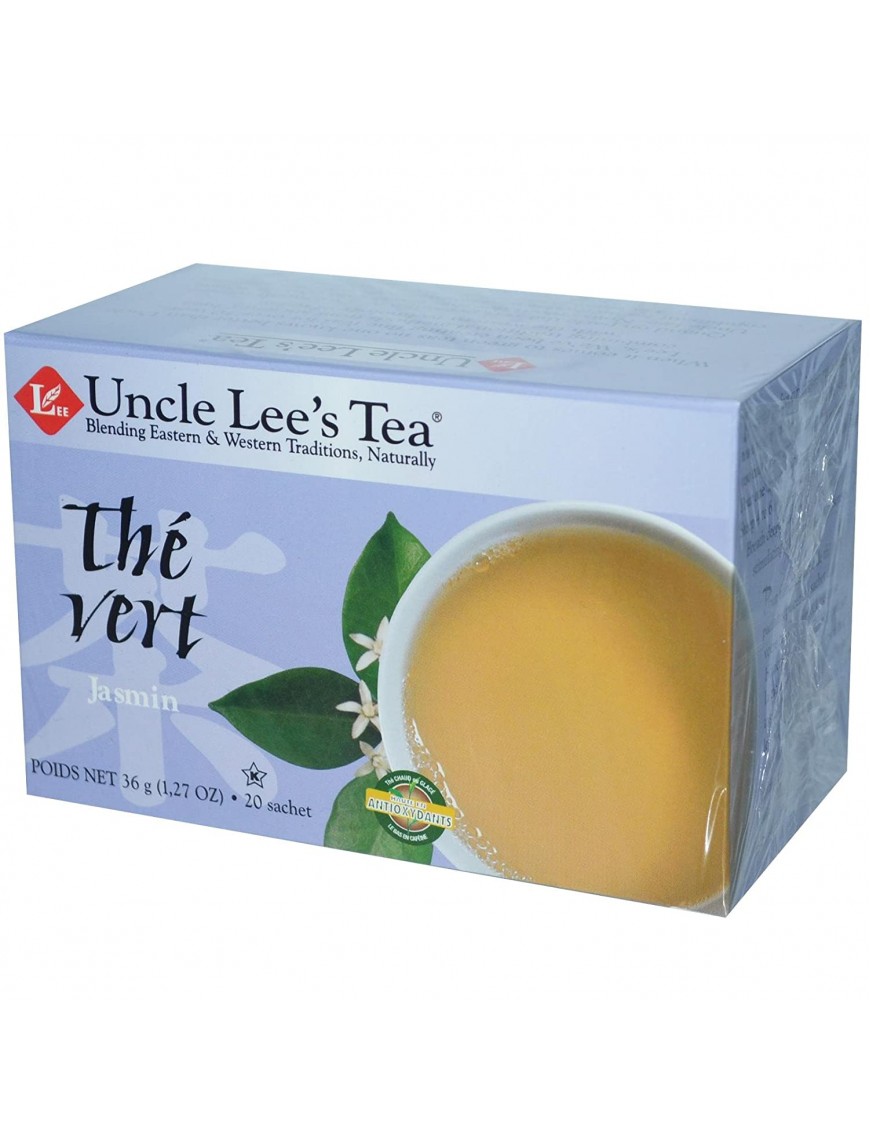 Uncle Lee's Tea Green Tea Jasmine (1x20 Tea Bags)