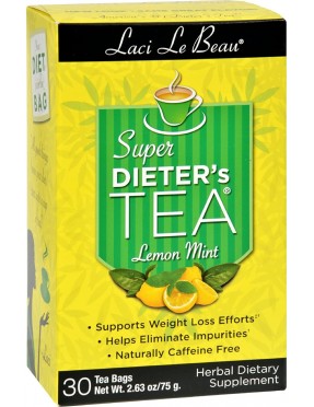 Laci Le Beau Lemon Mint Super Diet Tea (1x30 Bag) 