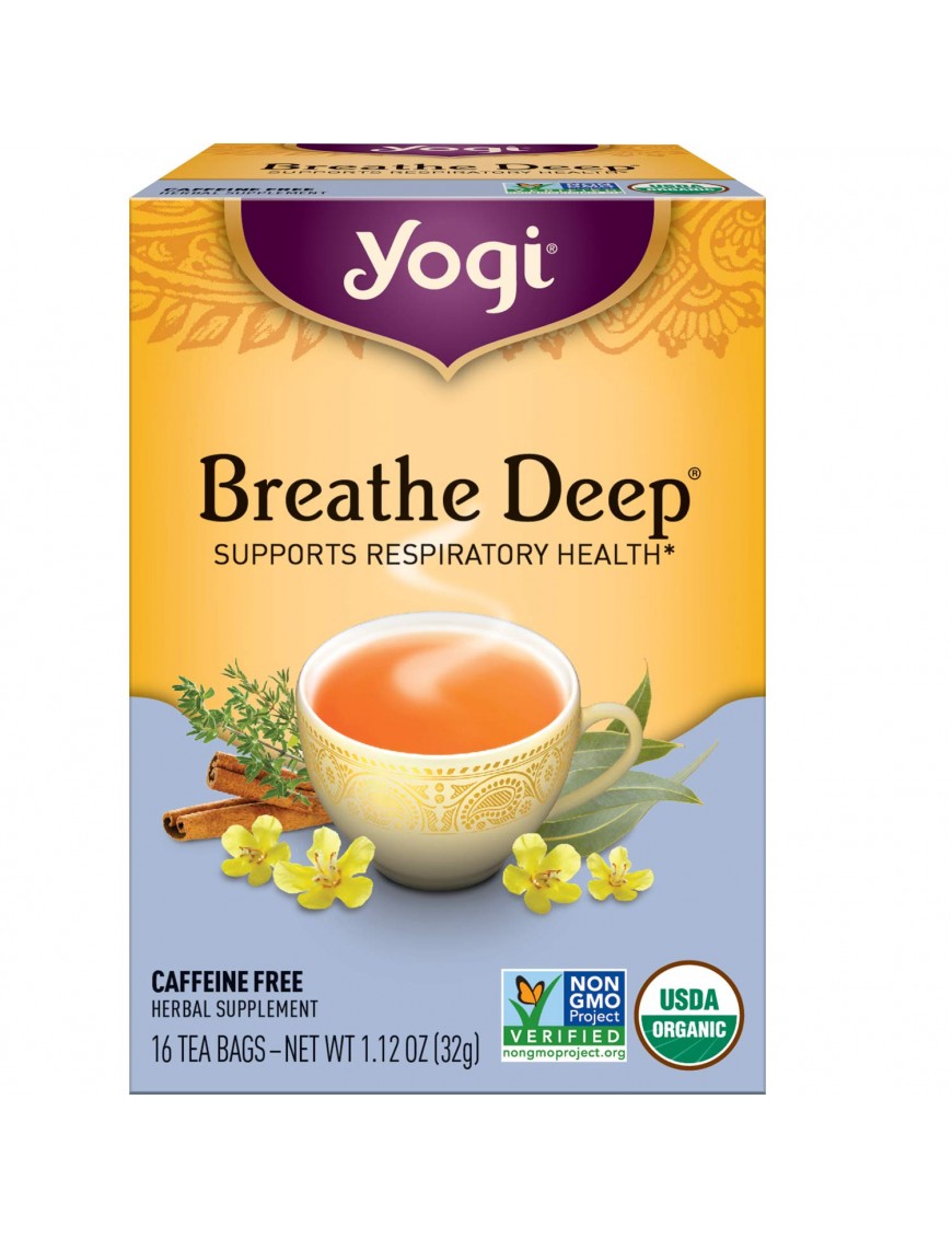 Yogi Breathe Deep Tea (6x16 Bag)