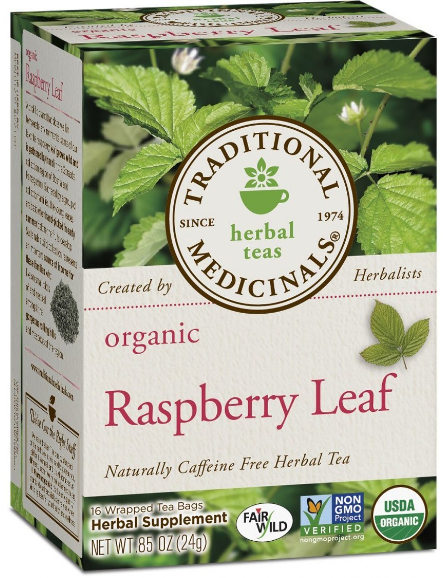 Traditional Medicinals Raspberry Leaf Tea (1x16 Bag)