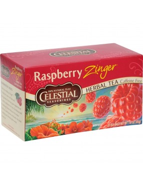 Celestial Seasonings Raspberry Zinger Herb Tea (6x20bag)