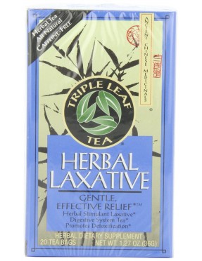 Triple Leaf Tea Herbal Laxative Tea (6x20 Bag)
