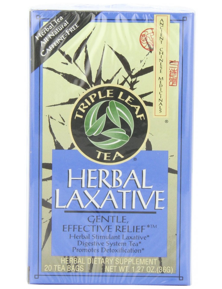 Triple Leaf Tea Herbal Laxative Tea (6x20 Bag)