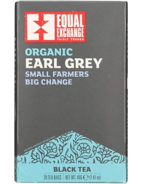 Equal Exchange Black, Earl Grey Tea (6x20 Bag)