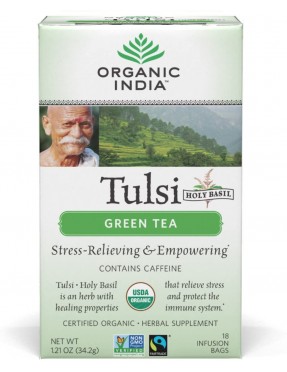 India Green Tulsi Tea (6x18 CT)