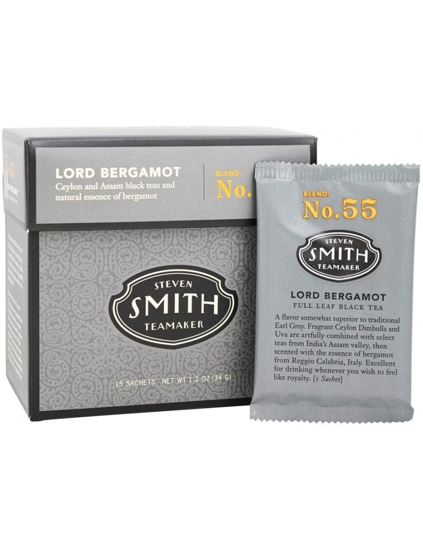 Smith Teamaker Lord Bergamot Black Tea (6x15 Bag)