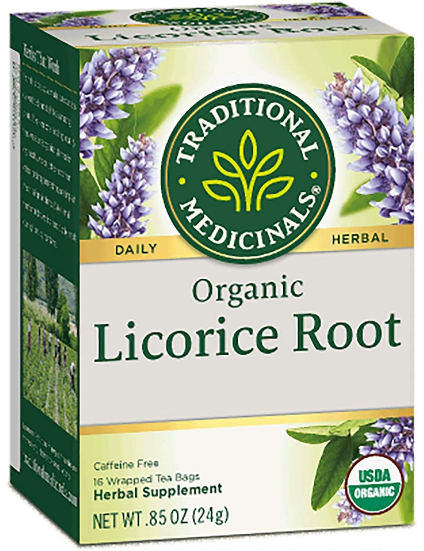 Traditional Medicinals Licorice Root Herb Tea (6x16 Bag)