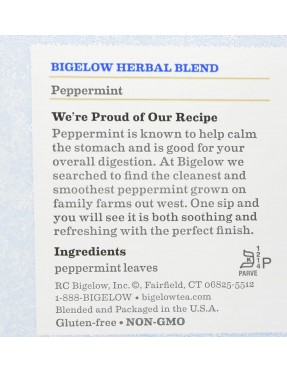 Bigelow Herbal TeaPeppermint (6x20 Bag )