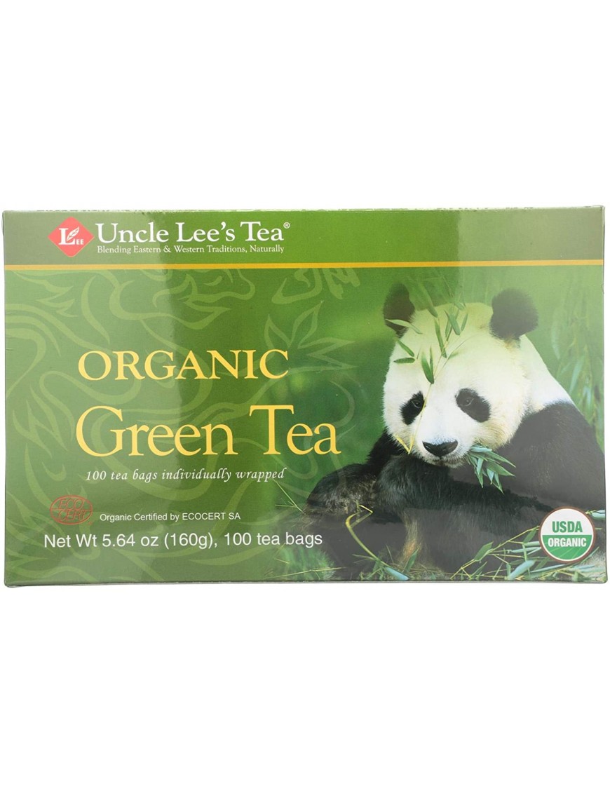 Uncle Lee's Legends of China Organic Green Tea (1x100 Tea Bags)