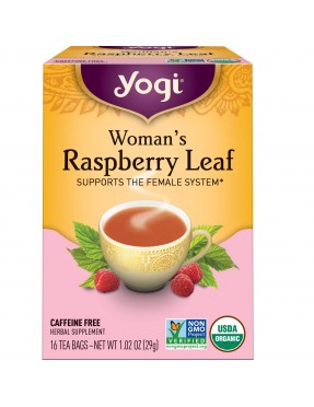 Yogi Woman's Raspberry Leaf Tea (6x16 Bag)