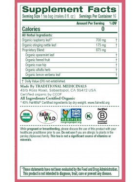 Traditional Medicinals Pregnancy Herb Tea (6x16 Bag)